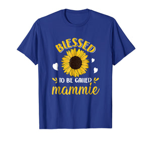 Funny shirts V-neck Tank top Hoodie sweatshirt usa uk au ca gifts for MAMMIE - Womens Blessed to be called MAMMIE Tshirt 2918879