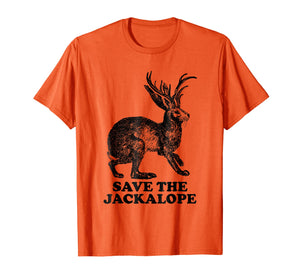 Funny shirts V-neck Tank top Hoodie sweatshirt usa uk au ca gifts for Funny Shirt Save the Jackalope Jack Rabbit Vintage Tee 2853538
