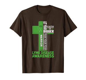 Funny shirts V-neck Tank top Hoodie sweatshirt usa uk au ca gifts for Lyme Disease Awareness Warrior Cross T Shirt 2427172