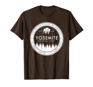 Funny shirts V-neck Tank top Hoodie sweatshirt usa uk au ca gifts for Yosemite National Park T Shirt Vintage California Emblem 1835161