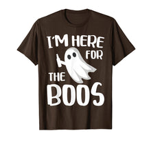 Load image into Gallery viewer, Funny shirts V-neck Tank top Hoodie sweatshirt usa uk au ca gifts for I&#39;m Here For The Boos T-Shirt Halloween Ghost Gift 2103147
