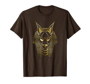 Anubis Ancient Egyptian God Of The Afterlife Black And Gold