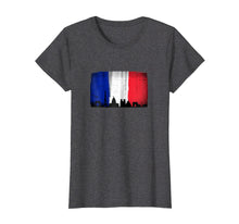 Load image into Gallery viewer, Funny shirts V-neck Tank top Hoodie sweatshirt usa uk au ca gifts for Flag of France French T-shirt with Paris Skyline 1793468
