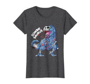 Funny shirts V-neck Tank top Hoodie sweatshirt usa uk au ca gifts for Zombie Saurus T shirt Halloween Kids Dinosaur T rex Gifts 3460196