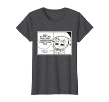 Load image into Gallery viewer, Funny shirts V-neck Tank top Hoodie sweatshirt usa uk au ca gifts for Pop Team Epic T-shirt Doesn&#39;t understand anything manga 2130726
