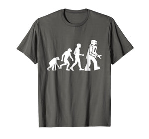 Funny shirts V-neck Tank top Hoodie sweatshirt usa uk au ca gifts for Robot Evolution Funny Shirt for Geeks 1079478