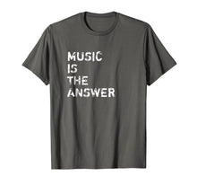 Load image into Gallery viewer, Funny shirts V-neck Tank top Hoodie sweatshirt usa uk au ca gifts for Music is the Answer DJ T-Shirt 2923720
