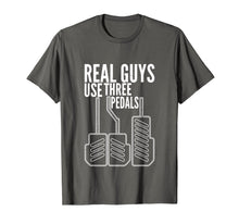 Load image into Gallery viewer, Funny shirts V-neck Tank top Hoodie sweatshirt usa uk au ca gifts for Real Guys Use Three Pedals Cars Drive Stick Manual T-Shirt 2295676

