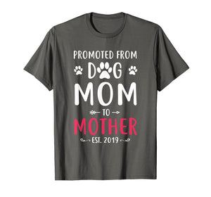 Funny shirts V-neck Tank top Hoodie sweatshirt usa uk au ca gifts for Promoted From Dog Mom To Mother T-shirt 2872239