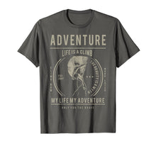 Load image into Gallery viewer, Funny shirts V-neck Tank top Hoodie sweatshirt usa uk au ca gifts for Rock Climbing T shirt - Adventure My Life Gravity Shirt 1750315
