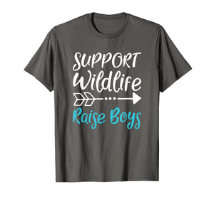 Funny shirts V-neck Tank top Hoodie sweatshirt usa uk au ca gifts for Support Wildlife Raise Boys T-Shirt 1972593