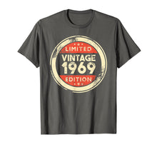 Load image into Gallery viewer, 50th Birthday T-Shirt Vintage 1969 Shirt- 50 Years Old Gifts
