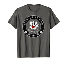 Load image into Gallery viewer, Funny shirts V-neck Tank top Hoodie sweatshirt usa uk au ca gifts for Service Human Do Not Pet Dog Lovers Paw Print Heart T-shirt 1764967
