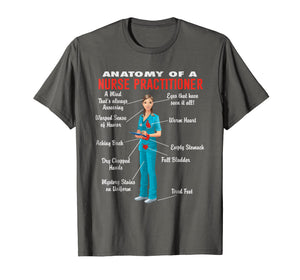 Funny shirts V-neck Tank top Hoodie sweatshirt usa uk au ca gifts for Anatomy Of A Nurse Practitioner -  Nurse Practitioner Shirt 772400