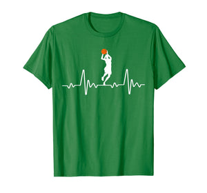 Funny shirts V-neck Tank top Hoodie sweatshirt usa uk au ca gifts for Heartbeat T-Shirt. Ball Girls Basketball .Shirt Gift 2864215