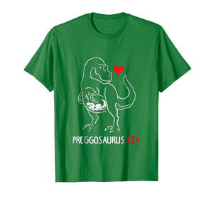 Funny shirts V-neck Tank top Hoodie sweatshirt usa uk au ca gifts for Pregosaurus T Shirt Funny Dinosaur Pregnancy Halloween Shirt 913138
