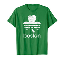 Load image into Gallery viewer, Funny shirts V-neck Tank top Hoodie sweatshirt usa uk au ca gifts for Boston Shamrock T-shirt Retro Logo Funny Boston Tee 1782059
