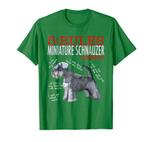 Load image into Gallery viewer, 5 Rules For Miniature Schnauzer Owners Tee Shirt T-Shirt

