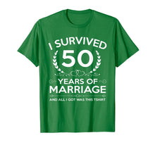 Load image into Gallery viewer, 50th Wedding Anniversary Gifts Couples Husband Wife 50 Years T-Shirt-439990
