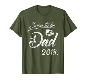 Funny shirts V-neck Tank top Hoodie sweatshirt usa uk au ca gifts for Vintage Soon To Be Dad 2018 Shirt Fathers Day Gifts 1937074
