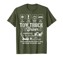 Load image into Gallery viewer, Funny shirts V-neck Tank top Hoodie sweatshirt usa uk au ca gifts for Tow Truck Driver T-shirt - Tow Truck Driver Shirts 1711656
