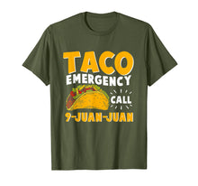 Load image into Gallery viewer, Funny shirts V-neck Tank top Hoodie sweatshirt usa uk au ca gifts for Taco Emergency Call 9 Juan Juan T shirt Cinco de Mayo Men 2623338
