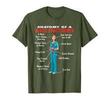 Load image into Gallery viewer, Funny shirts V-neck Tank top Hoodie sweatshirt usa uk au ca gifts for Anatomy Of A Nurse Practitioner -  Nurse Practitioner Shirt 772400
