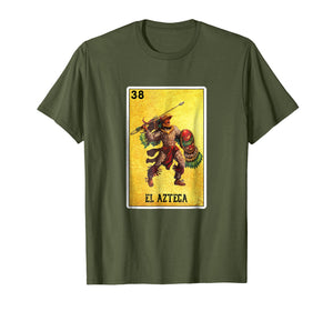 Funny shirts V-neck Tank top Hoodie sweatshirt usa uk au ca gifts for El Azteca Loteria Shirt Aztec Eagle Warrior Loteria T Shirt 2729155