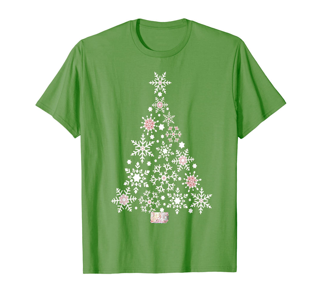 Funny shirts V-neck Tank top Hoodie sweatshirt usa uk au ca gifts for Winter Snowflake White Christmas Tree T-shirt 1641919