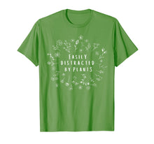 Load image into Gallery viewer, Easily Distracted By Plants Gardener Gifts Gardening Garden T-Shirt-221485
