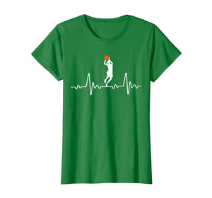 Funny shirts V-neck Tank top Hoodie sweatshirt usa uk au ca gifts for Heartbeat T-Shirt. Ball Girls Basketball .Shirt Gift 2864215