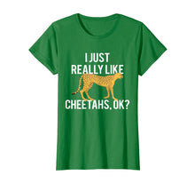 Load image into Gallery viewer, Funny shirts V-neck Tank top Hoodie sweatshirt usa uk au ca gifts for I Just Really Like Cheetahs, OK? - Animal Lover Gift T-Shirt 2981081
