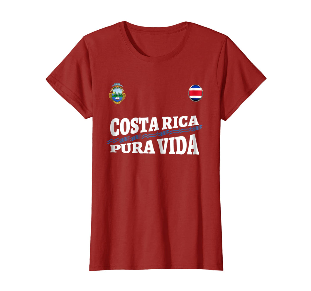 Funny shirts V-neck Tank top Hoodie sweatshirt usa uk au ca gifts for Costa Rica Pura Vida Shirt-Travel-Jersey Flag T Shirt 2698827