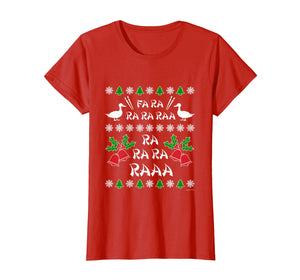 Funny shirts V-neck Tank top Hoodie sweatshirt usa uk au ca gifts for Fa Ra Ra Chinese Duck Dinner Ugly Christmas Shirt 1642229