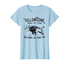 Load image into Gallery viewer, Funny shirts V-neck Tank top Hoodie sweatshirt usa uk au ca gifts for Yellowstone Bison Toss National Park Wyoming T-shirt 2067615
