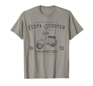 Funny shirts V-neck Tank top Hoodie sweatshirt usa uk au ca gifts for Vintage Piaggio Scooter 1953 125cc T Shirt Original Design 2730233