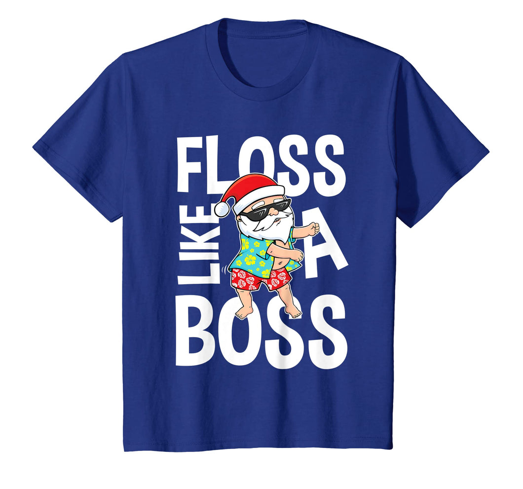 Funny shirts V-neck Tank top Hoodie sweatshirt usa uk au ca gifts for Floss Like A Boss Santa Flossing Summer Vacation 2019 Shirt 1918079