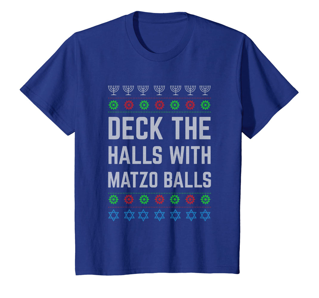 Funny shirts V-neck Tank top Hoodie sweatshirt usa uk au ca gifts for Funny Hanukkah T-Shirt Deck The Halls With Matzo Balls 1906641