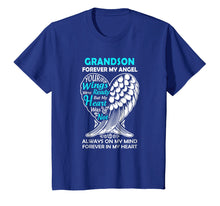 Load image into Gallery viewer, Funny shirts V-neck Tank top Hoodie sweatshirt usa uk au ca gifts for Grandson in heaven forever my Angel - in memory t shirt 2846032
