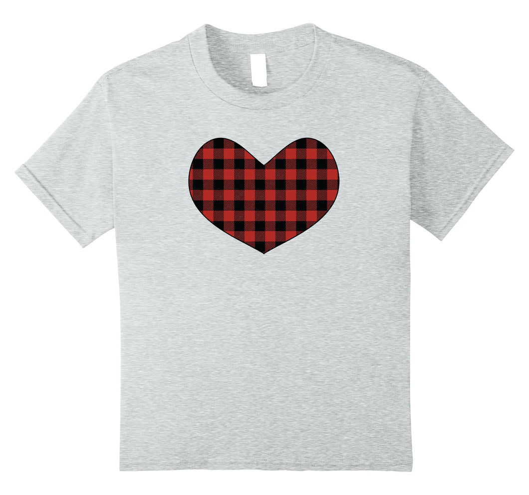 Funny shirts V-neck Tank top Hoodie sweatshirt usa uk au ca gifts for Valentine's Day Shirt, Buffalo Plaid Heart Shirt 1909006