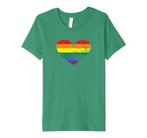 Funny shirts V-neck Tank top Hoodie sweatshirt usa uk au ca gifts for LGBT Pride Month Rainbow Heart Premium T Shirt 2812184