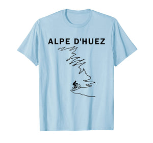 Alpe D'huez T-Shirt - France Road Cycling Shirt
