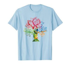 Funny shirts V-neck Tank top Hoodie sweatshirt usa uk au ca gifts for Colorful Oak Tree - Tree Of Life Shirt - Graphic T-Shirt 2105781