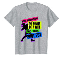 Load image into Gallery viewer, Funny shirts V-neck Tank top Hoodie sweatshirt usa uk au ca gifts for Track and Field Girl Power Shot Put Thrower T-Shirt 1338214
