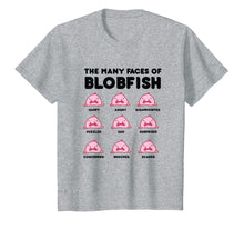 Load image into Gallery viewer, Funny shirts V-neck Tank top Hoodie sweatshirt usa uk au ca gifts for The Many Faces of Blobfish Shirt 1650483
