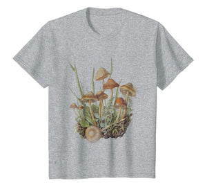 Botanical Wild Mushrooms Fungiphile Mycology Shirt