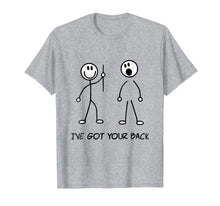 Load image into Gallery viewer, Funny shirts V-neck Tank top Hoodie sweatshirt usa uk au ca gifts for I&#39;ve Got Your Back Stick Figure Printed Unisex T-Shirt 1684212
