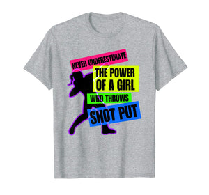 Funny shirts V-neck Tank top Hoodie sweatshirt usa uk au ca gifts for Track and Field Girl Power Shot Put Thrower T-Shirt 1338214