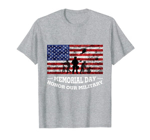Funny shirts V-neck Tank top Hoodie sweatshirt usa uk au ca gifts for Honor Our Military Tshirt Soldiers Memorial Day Shirts Gift 268995
