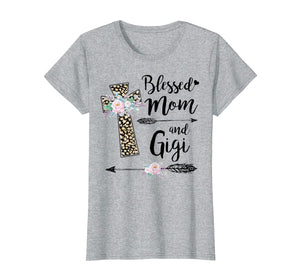 Funny shirts V-neck Tank top Hoodie sweatshirt usa uk au ca gifts for Blessed To Be Called Mom And Gigi Tshirt Funny Gigi Gift 1486067